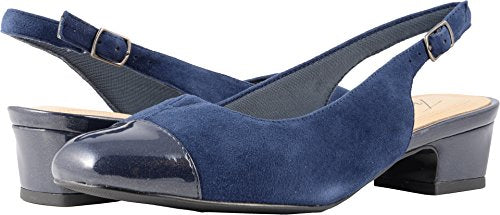 Navy Suede