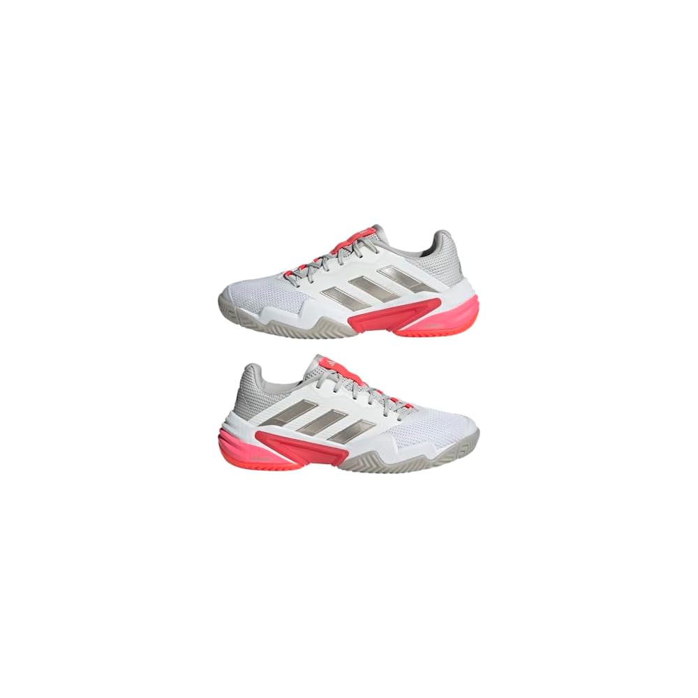 White/Champagne Metallic/Lucid Red