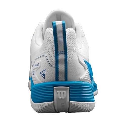 White/Atomic Blue