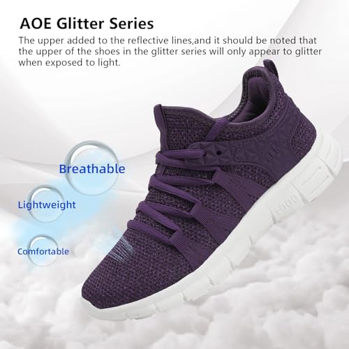 Glittering Purple