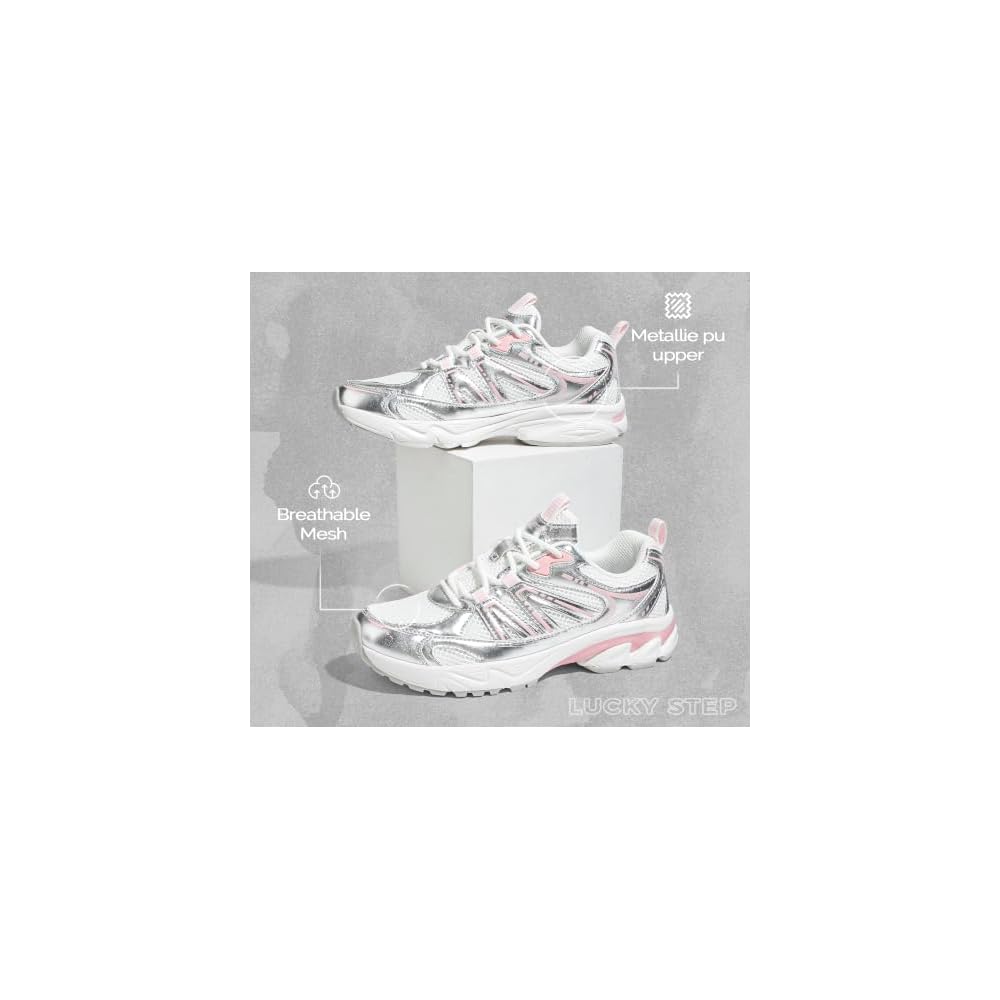 Silver/Pink