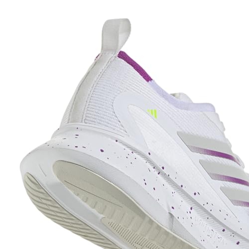 White/White/Flash Pink