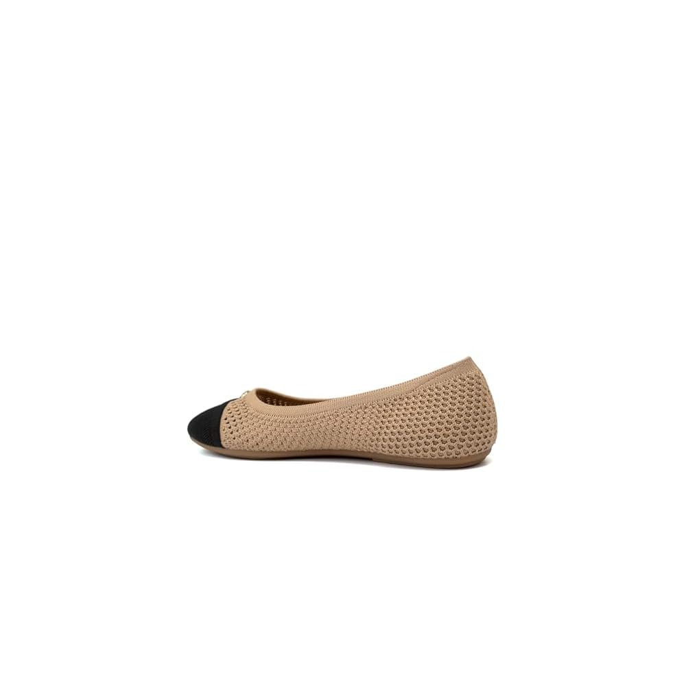 Beige Bisque/Black Knit