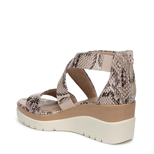 Beige Snake Print
