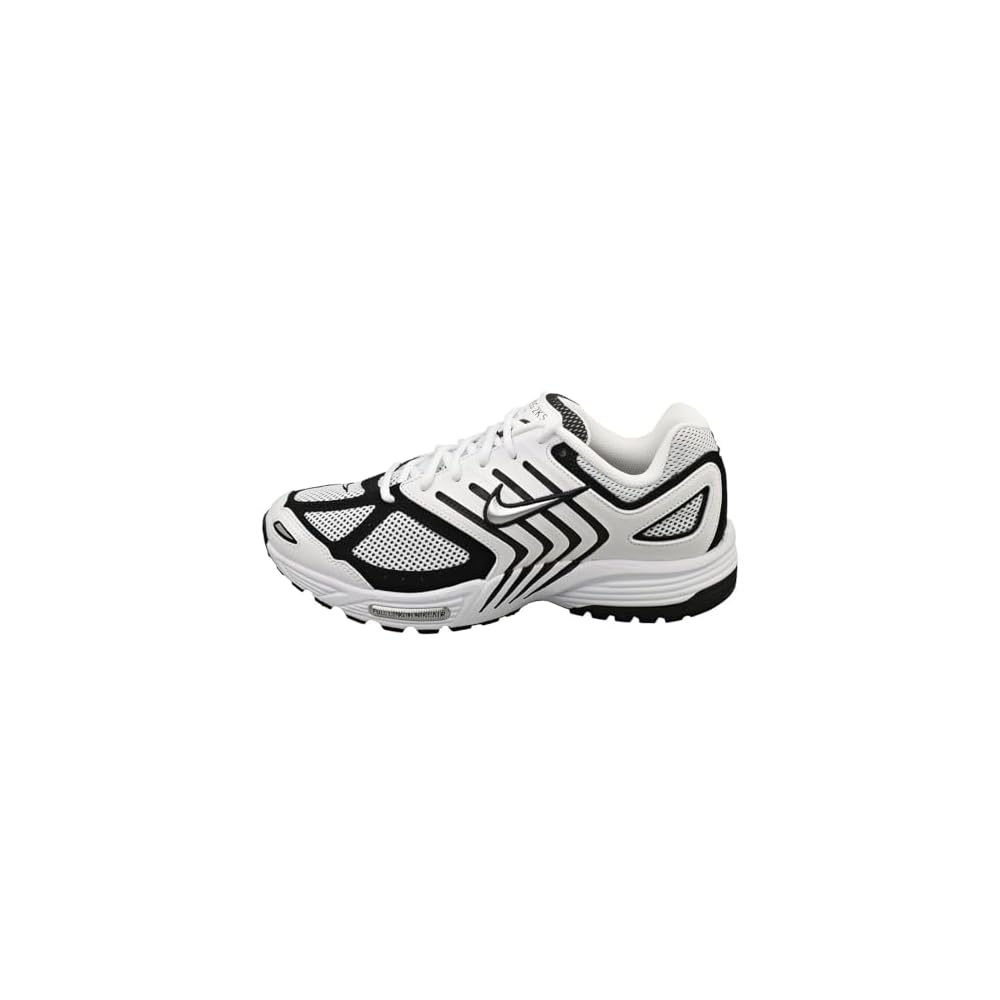 White/Metallic Silver/Black