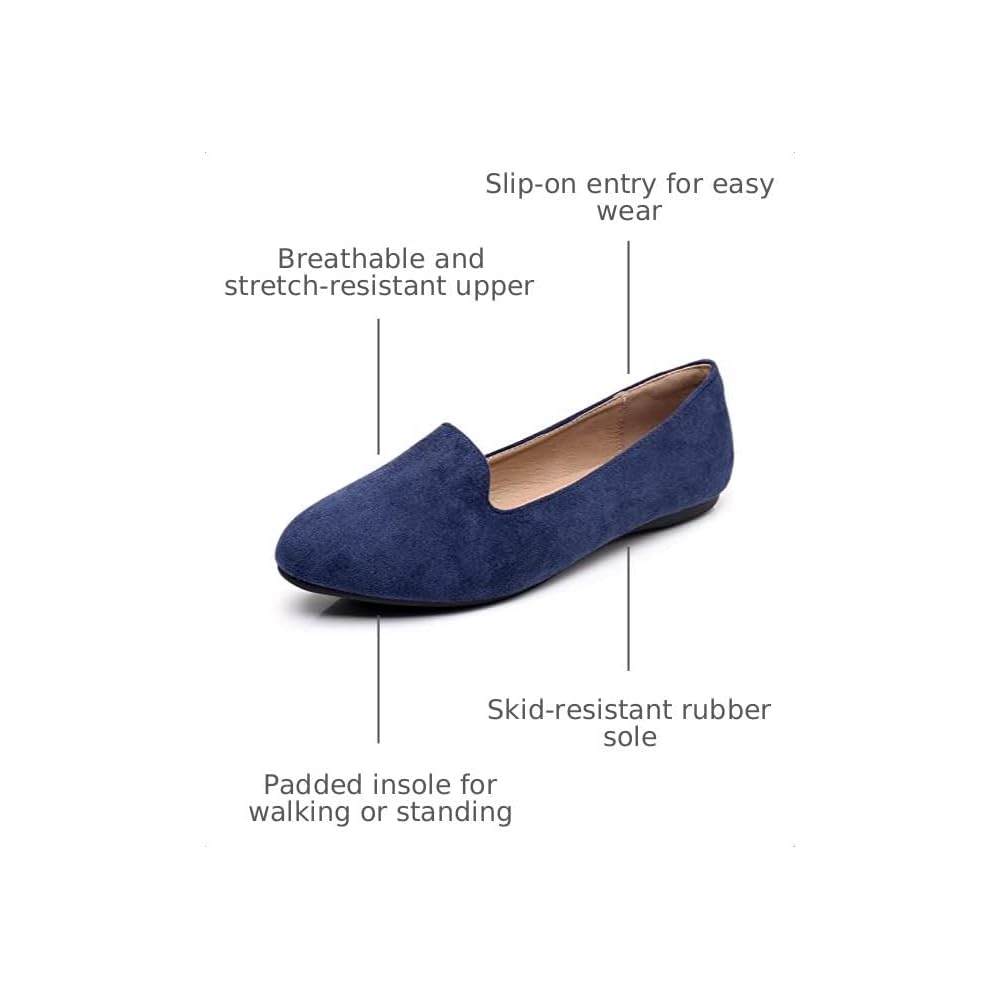 Navy Suede