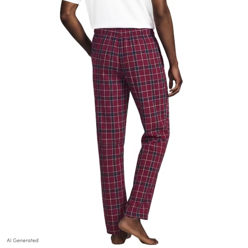 Burgundy/Radiant Navy Plaid