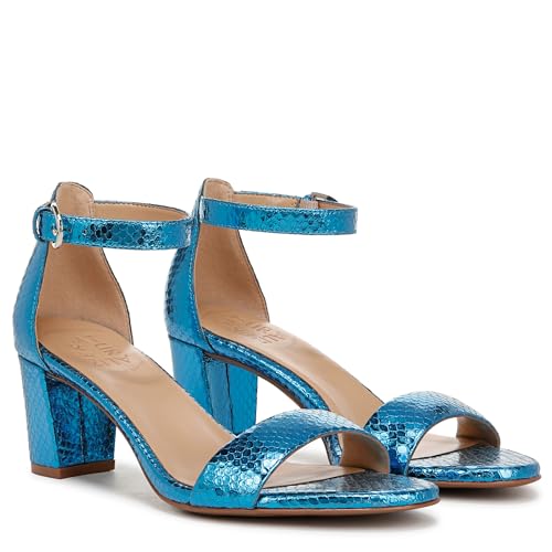 Light Blue Metallic Snake
