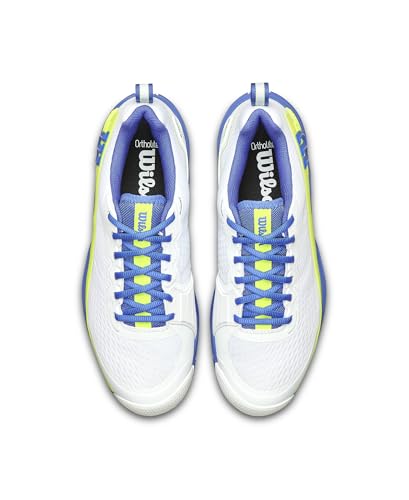 White/Amparo Blue/Safety Yellow