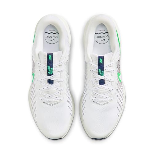 White/Green Spark-midnight Navy