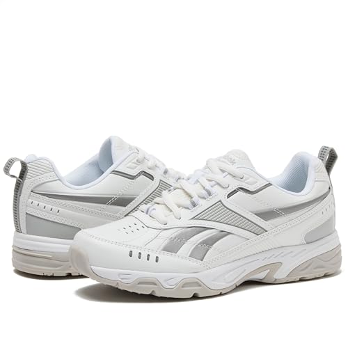 White/Metallic Silver/Grey