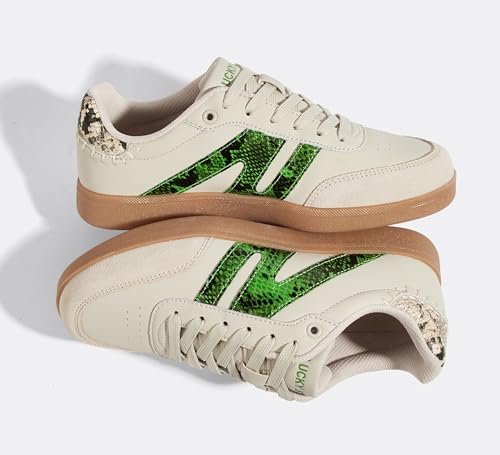 Beige/Green Snake