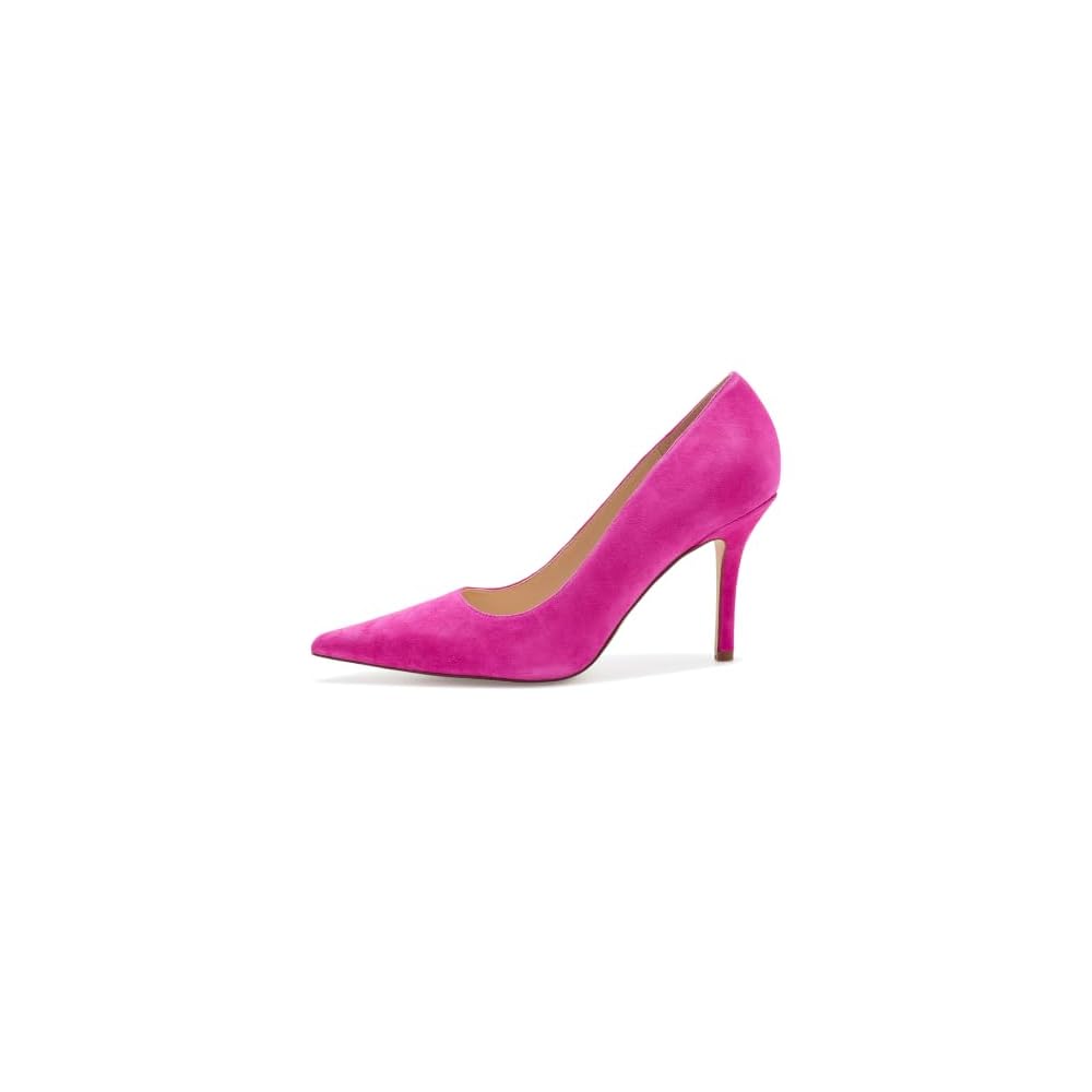Dark Pink Suede