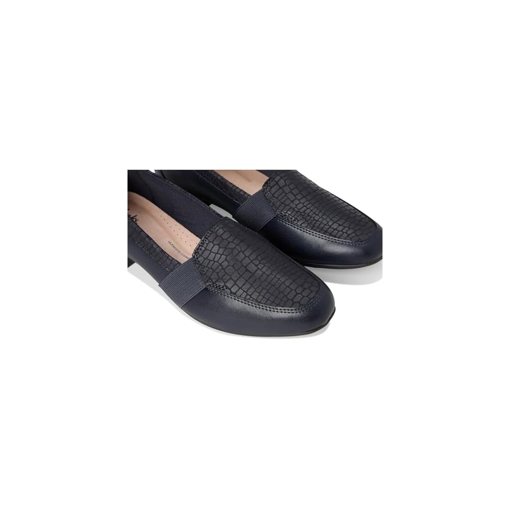 Navy Leather