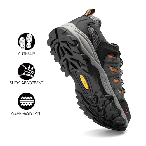 Black/Dark/Grey/Orange