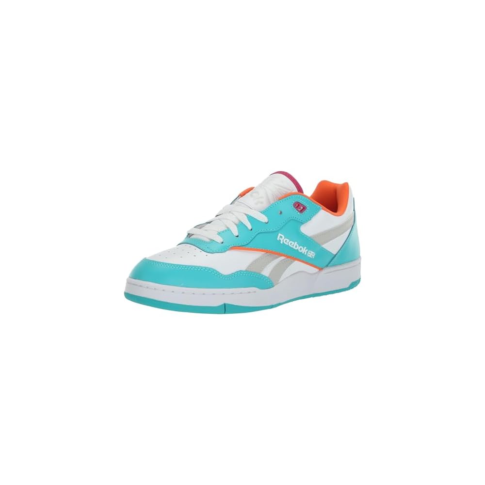 White/Classic Teal/Fiery Orange