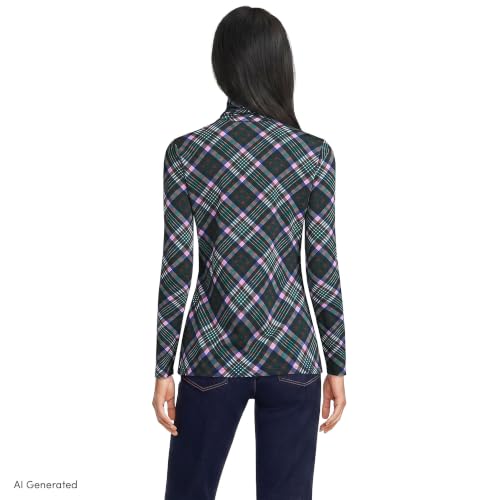 Dark Walnut/Pine Plaid
