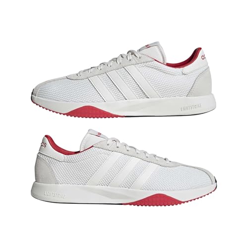 White/White/Semi Lucid Red