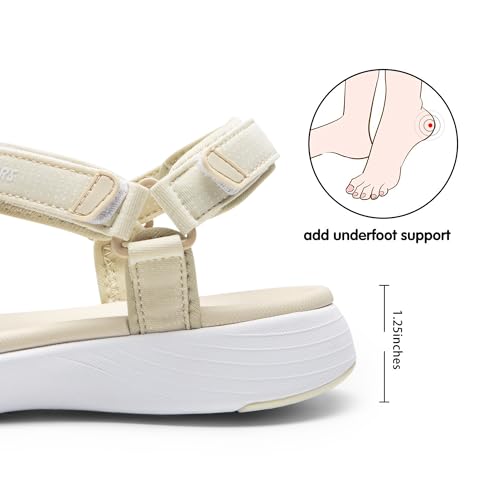 Beige/White