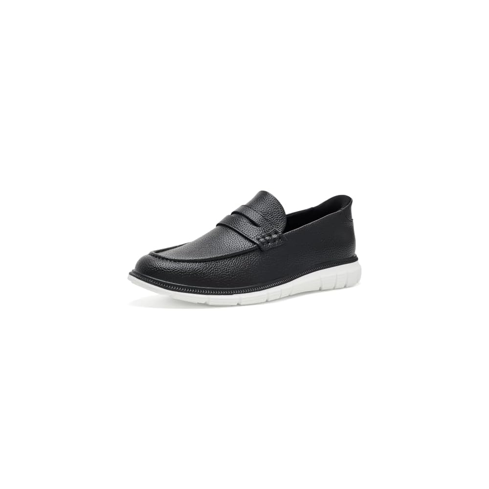 Black Grainy Leather