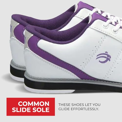 Purple & White