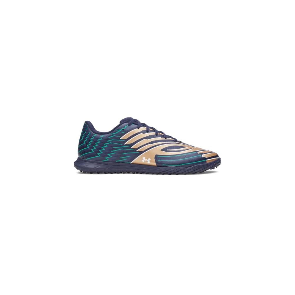 (410) Midnight Navy/White/Metallic Copper Ore