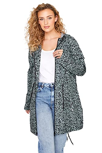 Long Tall Sally Tall Womens Pocket Parka Green 10