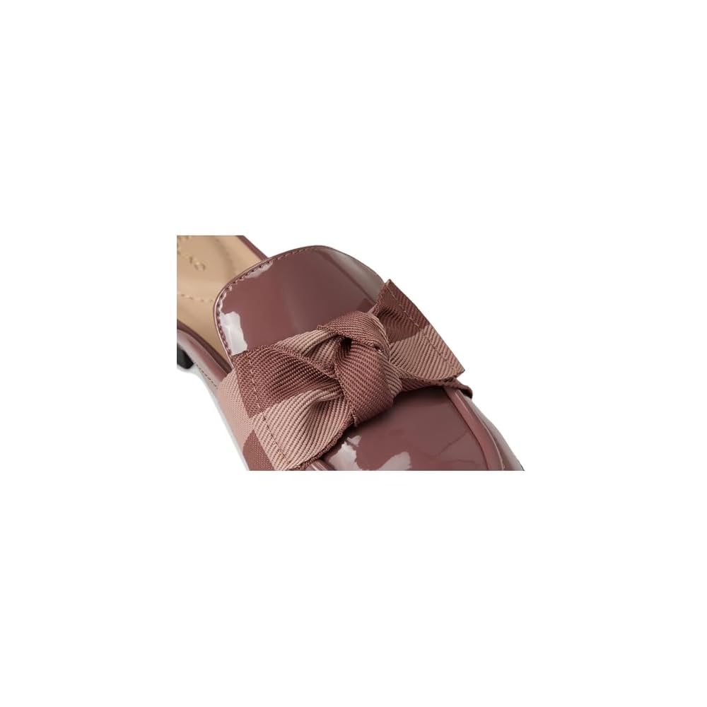 Dark Mauve Patent/Blush Multi 650