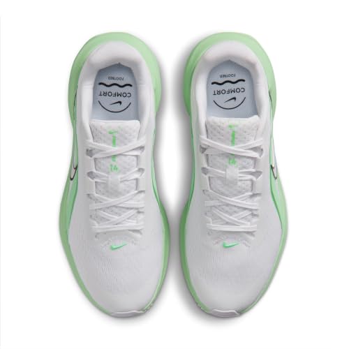 White/White-cucumber Calm-illusion Green