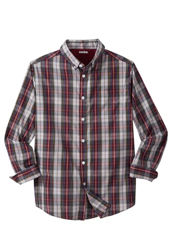 Rich Burgundy Plaid
