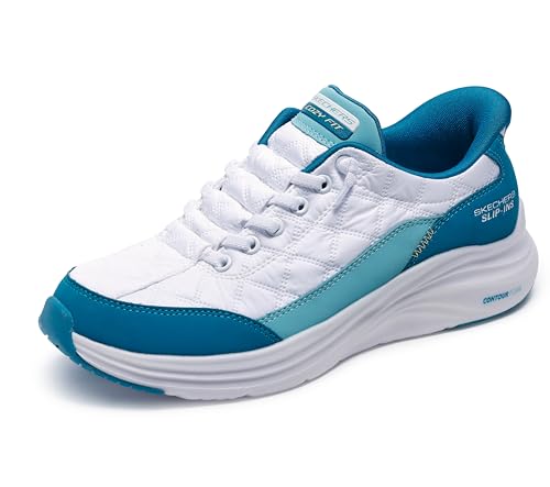 White/Turquoise
