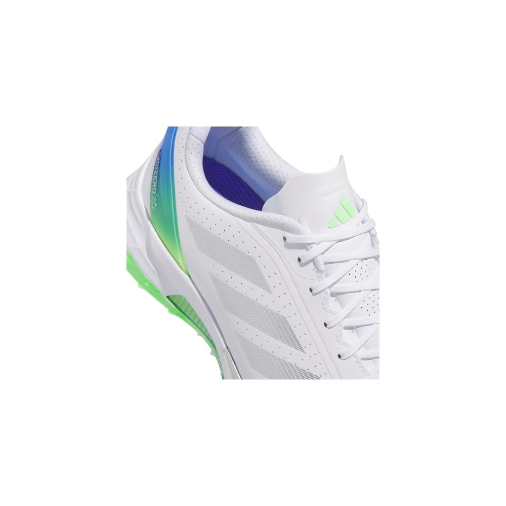 Footwear White/Silver Metallic/Lime Burst