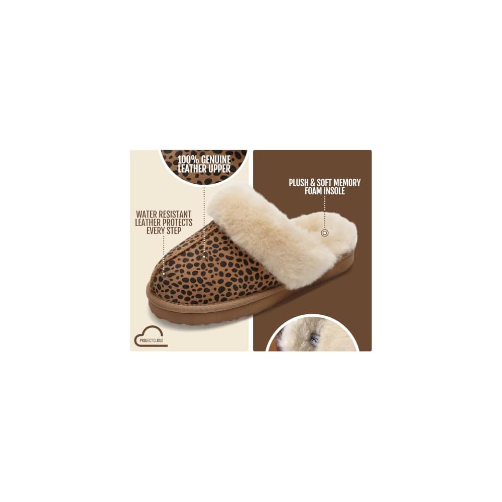 Dark Brown Leopard Suede