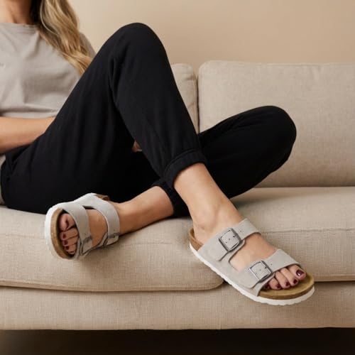 Stone Vegan Suede