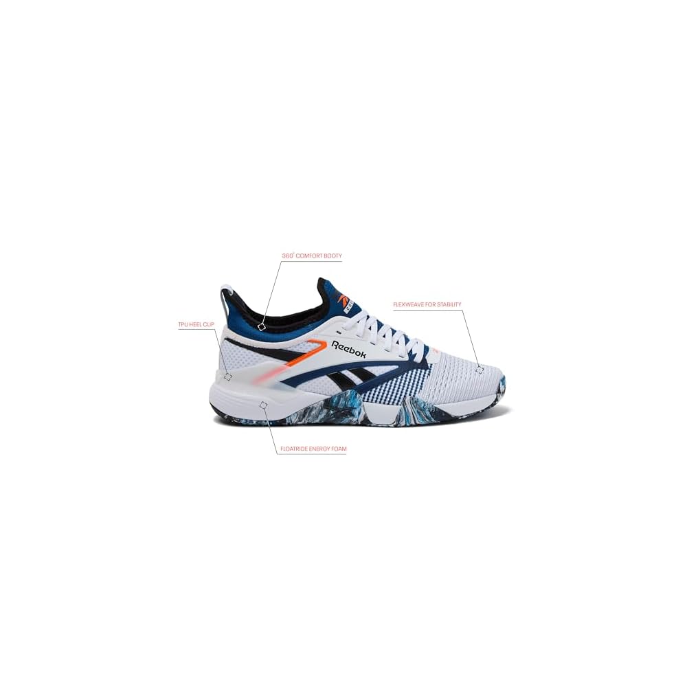 Footwear White/Black/Athletic Blue