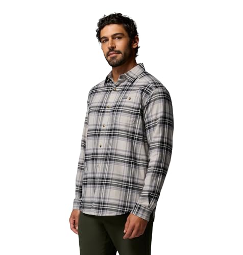 Flint Grey Texture Plaid
