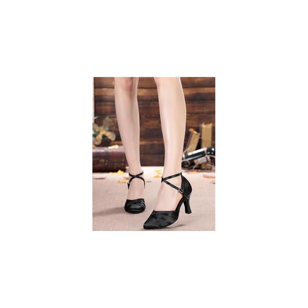L117a Black 8cm Heel