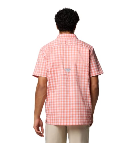 Faded Peach Palaka Grid