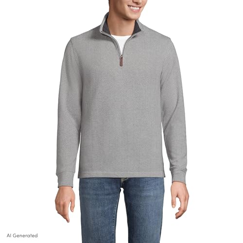 Charcoal Heather Herringbone