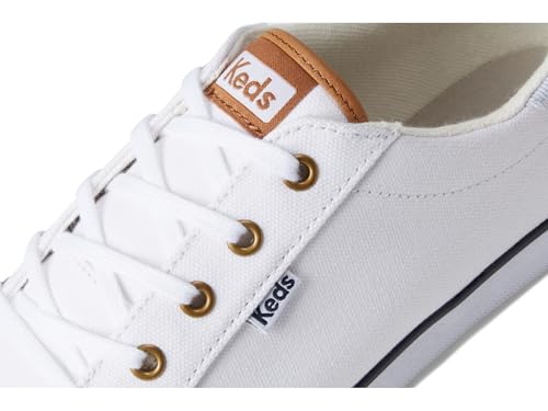 White/Navy Canvas