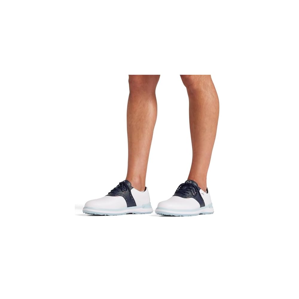 Puma White-deep Navy