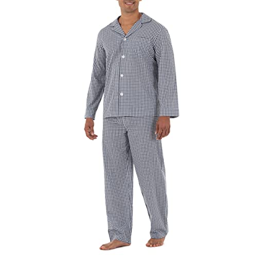 Navy/White Check - Long Sleeve