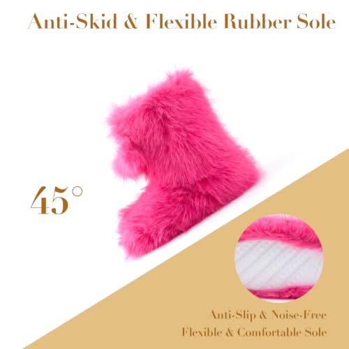 Hot Pink Fur Monster