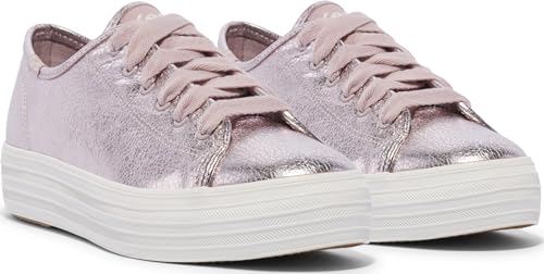 Mauve Metallic Leather