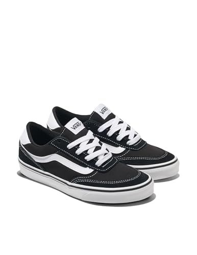 Suede/Canvas Black/White