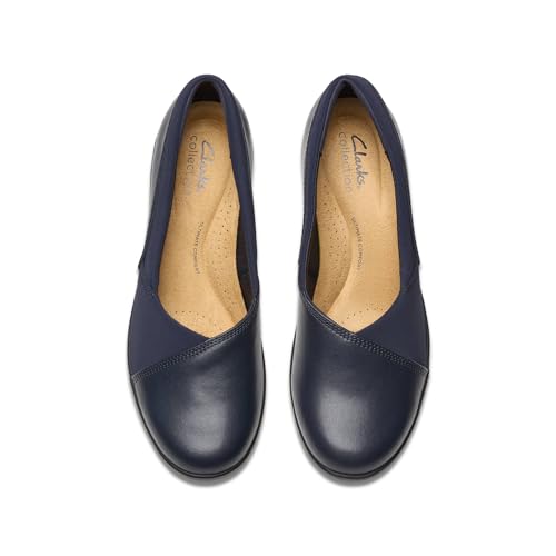 Navy Leather