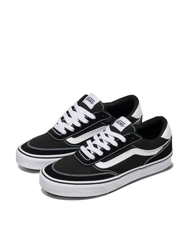 Suede/Canvas Black/White
