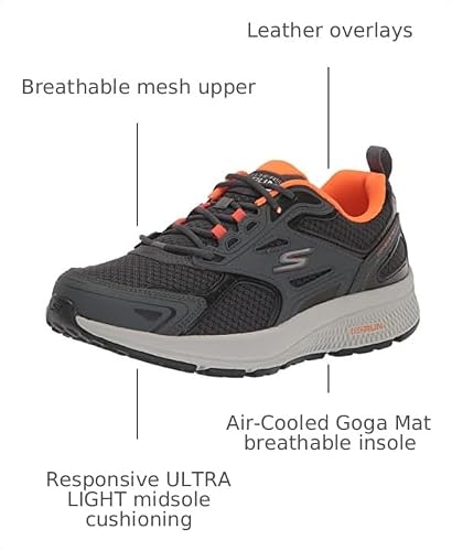 Charcoal/Orange