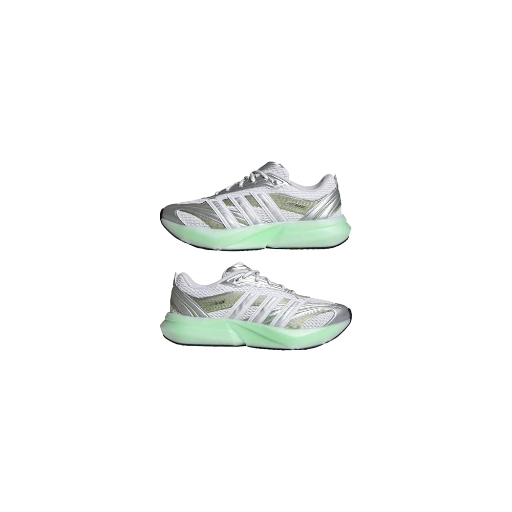 White/Silver Metallic/Magic Lime Metallic