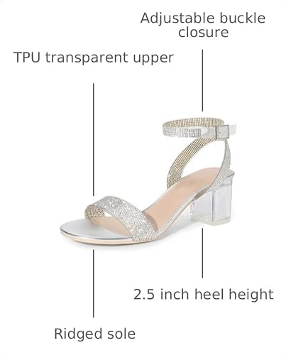 Silver/Clear-rhinestone